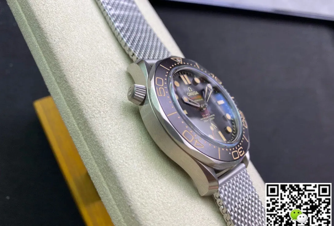 Omega Seamaster Diver 300M 007 Edition 210.90.42.20.01.001 OR Factory 1:1 Best Edition Replica Watch Black Bezel